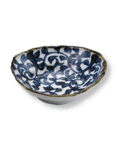 BOL POLYVALENT MINO WARE TAKO KARAKUSA À MOTIF ARABESQUE