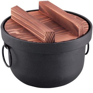 IKENAGA RICE IRON POT INDUCTION COMPATIBLE