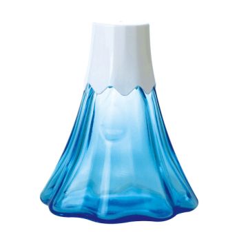 YAMACO JAPANESE FUJIYAMA SHAPED GLASS BOTTLE 