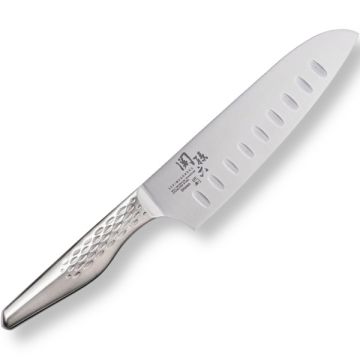 SEKI MAGOROKU STAINLESS STEEL DIMPLE SANTOKU KNIFE 165MM