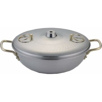 STAINLESS STEEL JAPANESE SHABU-SHABU NABE POT 25CM