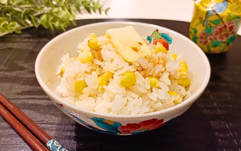 Riz japonais au maïs – Une saveur estivale du Japon