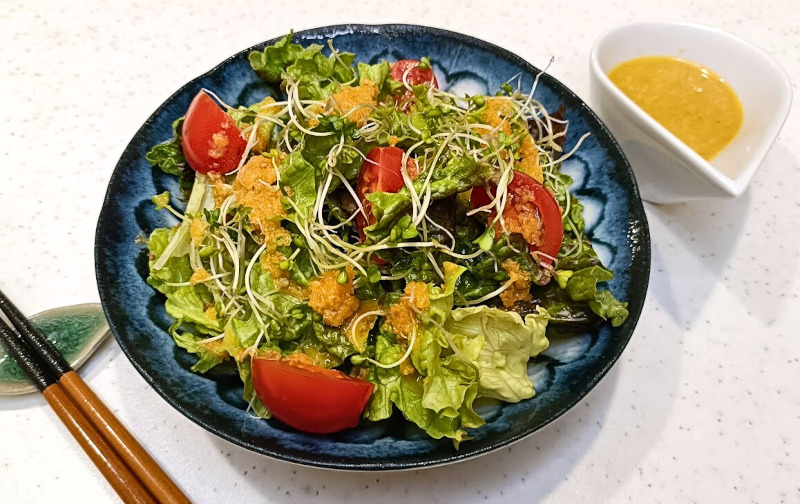 Vinaigrette Japonaise à la Carotte et au Sésame