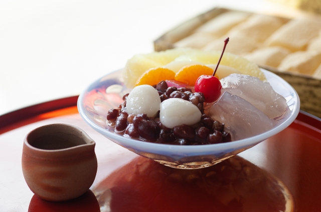 kuromitsu-anmitsu