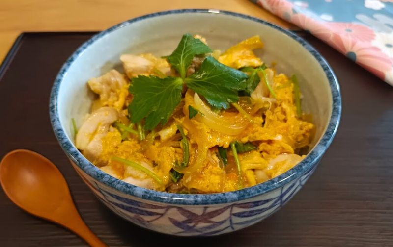 OYAKODON–JAPANESE CHICKEN & EGG BOWL